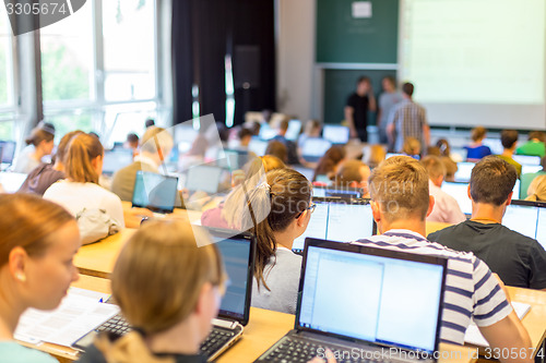 Image of Informatics workshop at university.