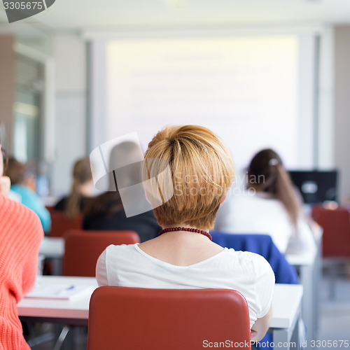 Image of Lecture at university.