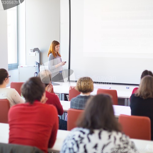 Image of Lecture at university.