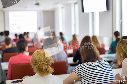 Image of Lecture at university.