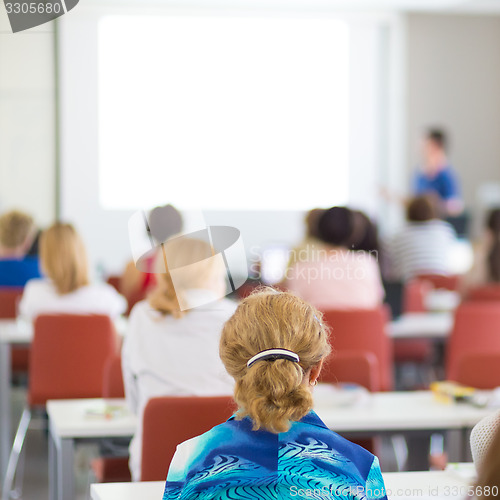 Image of Lecture at university.