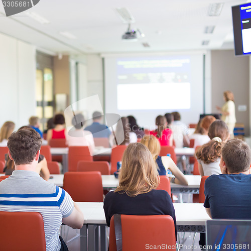 Image of Lecture at university.