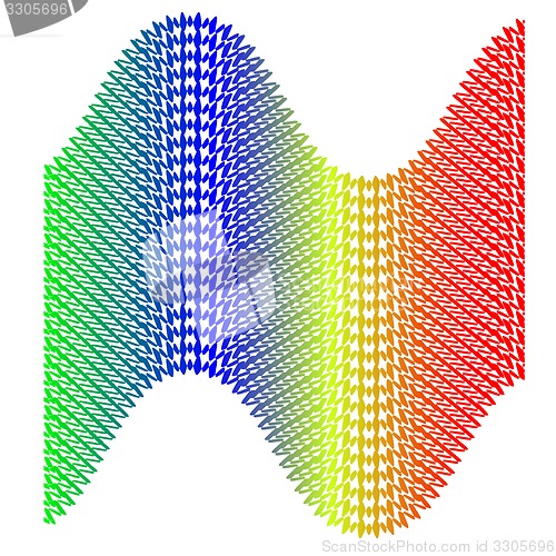 Image of Colored Wave