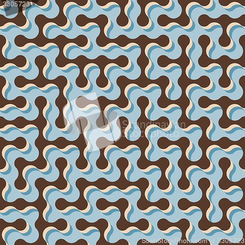 Image of Maze. Seamless pattern. Vector illustration.