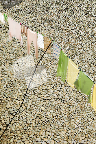 Image of Pegged cloth