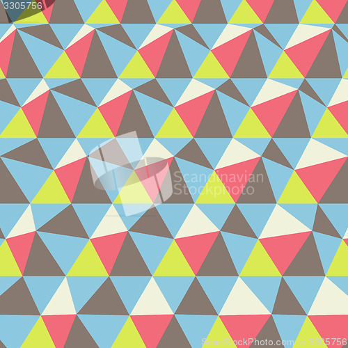 Image of Seamless geometric background. Abstract vector Illustration. 