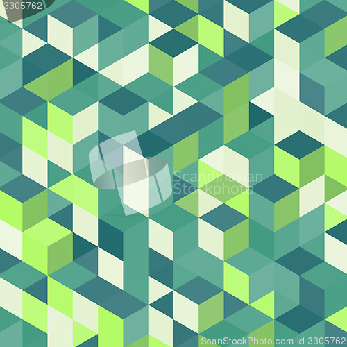 Image of Abstract geometrical 3d colorful background. 