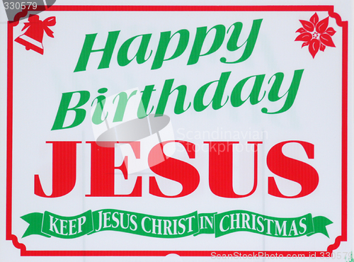 Image of Happy Birthday Jesus