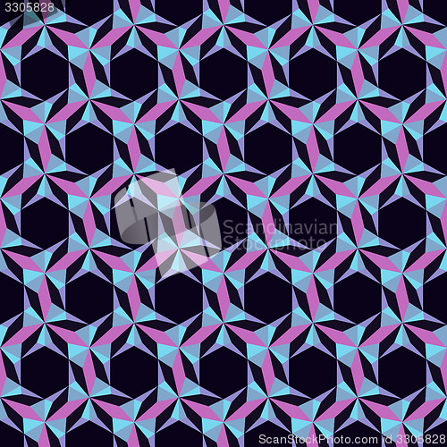 Image of Abstract seamless background. Mosaic. Vector illustration. 