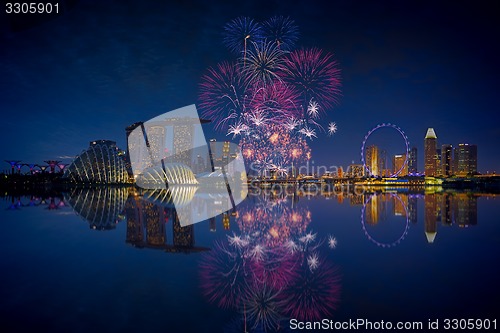 Image of Singapore Fireworks