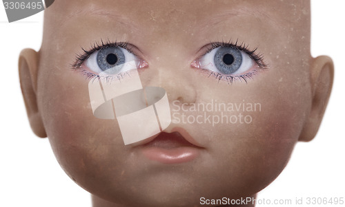 Image of Scary doll face 