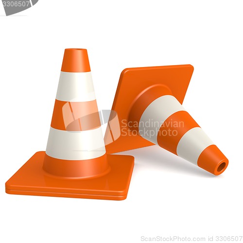 Image of Traffic cones