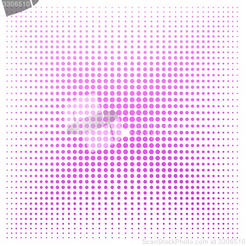 Image of Pink dot with white background