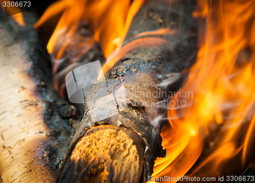 Image of Burning fire 