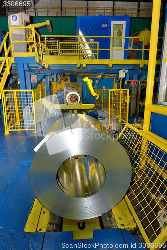 Image of Coiled steel sheets