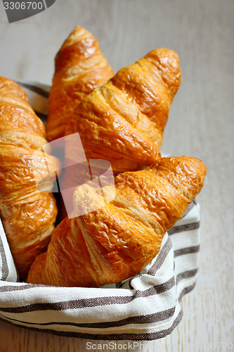 Image of fresh croissants