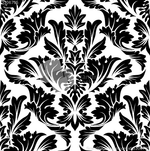 Image of Damask seamless pattern