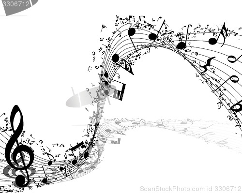 Image of Musical background