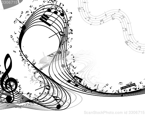 Image of Musical background