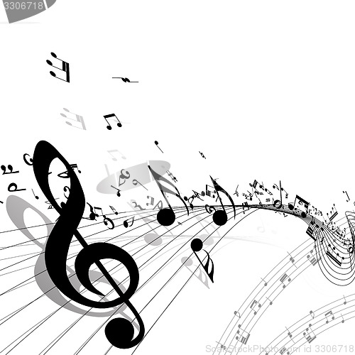 Image of Musical background