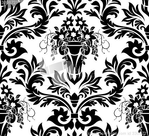 Image of Damask seamless pattern