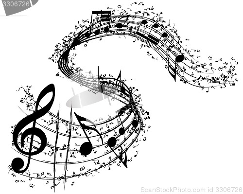 Image of Musical background