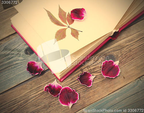 Image of open album