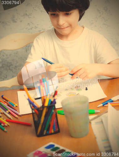 Image of young artist