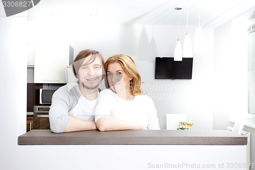 Image of Happy Couple  In New Home