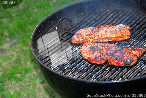 Image of Barbeque and steaks