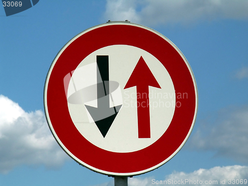 Image of Road sign