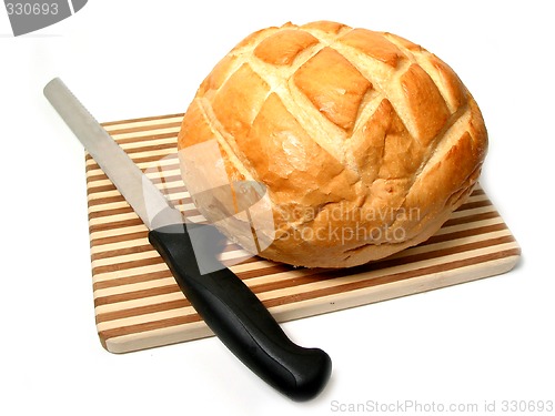 Image of Bread and knife