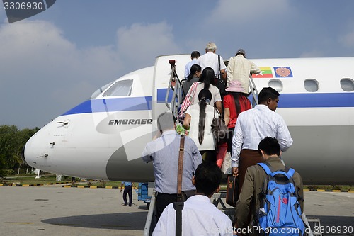 Image of ASIA MYANMAR AIRPLANE MYANMA AIRWAYS