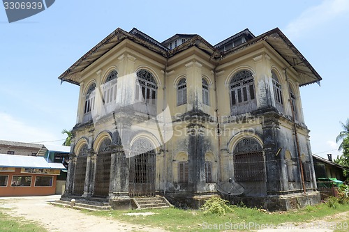Image of ASIA MYANMAR MYEIK COLONIAL ARCHITECTURE
