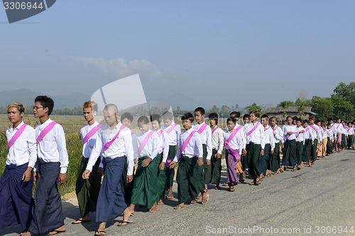 Image of ASIA MYANMAR MYEIK SHINPYU CEREMONY
