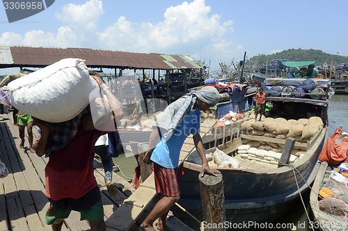 Image of ASIA MYANMAR MYEIK JETTY HARBOUR