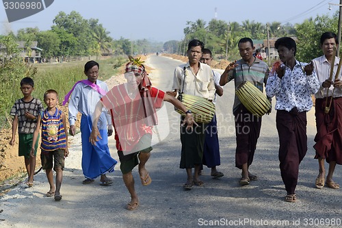 Image of ASIA MYANMAR MYEIK SHINPYU CEREMONY