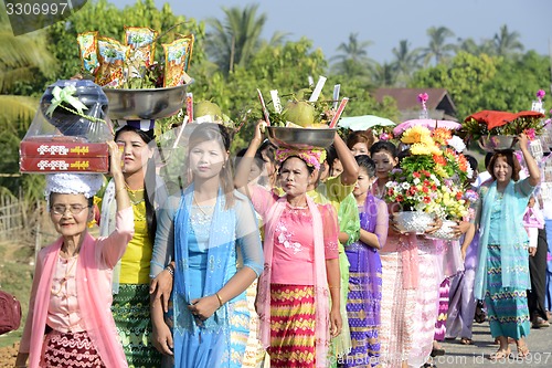 Image of ASIA MYANMAR MYEIK SHINPYU CEREMONY