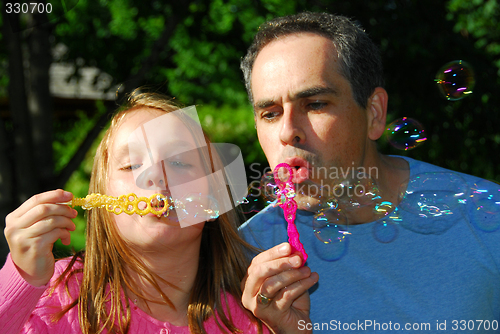 Image of Family summer bubbles