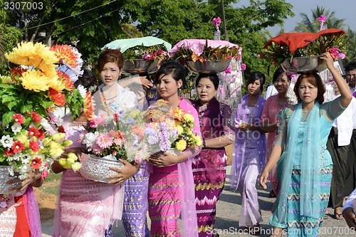 Image of ASIA MYANMAR MYEIK SHINPYU CEREMONY