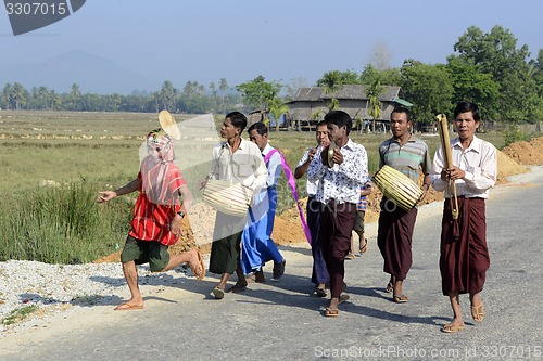 Image of ASIA MYANMAR MYEIK SHINPYU CEREMONY