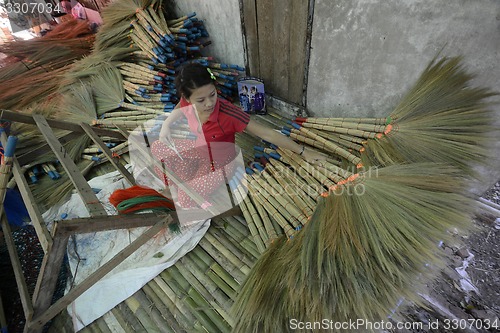 Image of ASIA MYANMAR MYEIK BRUSH PRODUCTION
