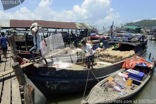 Image of ASIA MYANMAR MYEIK JETTY HARBOUR