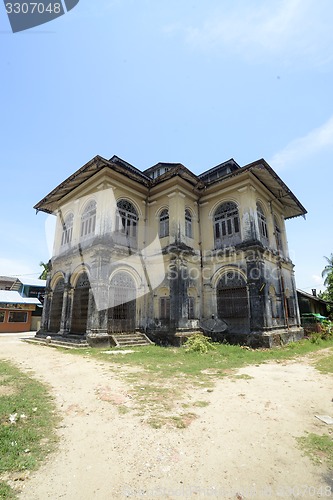 Image of ASIA MYANMAR MYEIK COLONIAL ARCHITECTURE