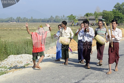 Image of ASIA MYANMAR MYEIK SHINPYU CEREMONY