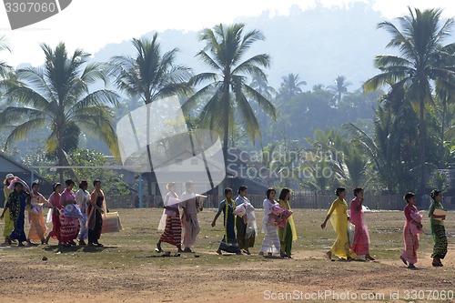 Image of ASIA MYANMAR MYEIK SHINPYU CEREMONY