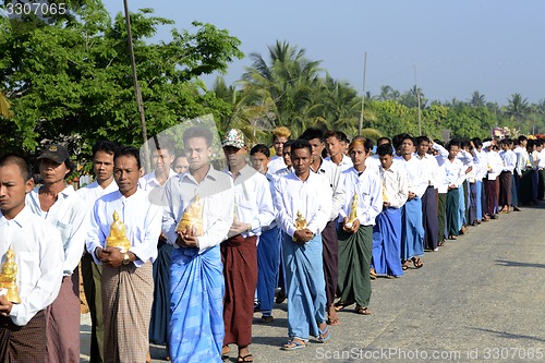 Image of ASIA MYANMAR MYEIK SHINPYU CEREMONY