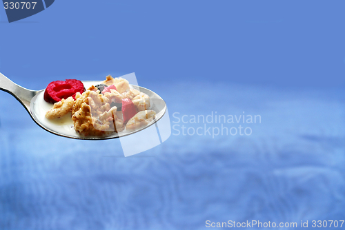 Image of Spoon of cereal