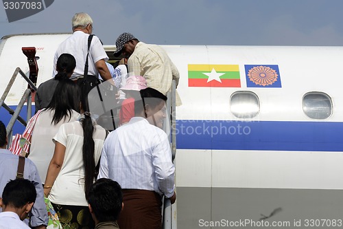 Image of ASIA MYANMAR AIRPLANE MYANMA AIRWAYS