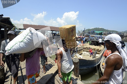 Image of ASIA MYANMAR MYEIK JETTY HARBOUR